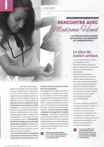 Le monde des Artisans édition Hautes-Pyrénées mars avril 2017