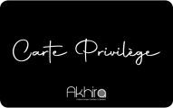 carte privilège Akhira